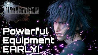 FINAL FANTASY 15 High Level Equipment EARLY Royal Windows Edition [upl. by Torhert]