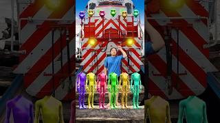 equal dame tu cosita Six different colors alien dance Six helicopter amp driver tom [upl. by Jud]