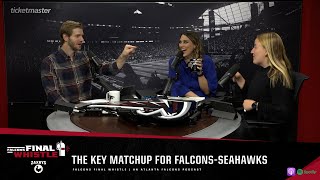 Why the Atlanta Falcons pass rush could be key on Sunday  Falcons Final Whistle Podcast [upl. by Mauve775]