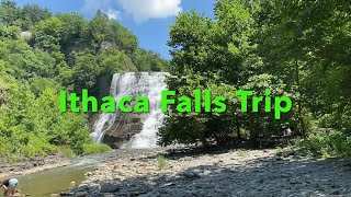 Ithaca Falls Trip wwbeautifullife ithaca virtualtour newyorktour creativecommons [upl. by Blane]