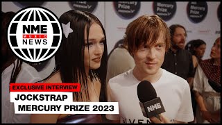 Jockstrap on their dream collaborations and the support from live audiences  Mercury Prize 2023 [upl. by Aicenek]