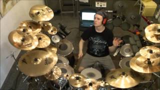 NightwishTwo For Tragedy Drum Cover [upl. by Lleret]