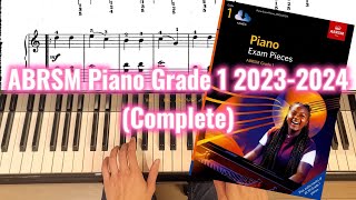 ABRSM Piano Grade 1 20232024 Complete [upl. by Ahtikal]