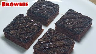 75 Easy Brownie Recipe I Brownies Without Chocolate using Cocoa Powder I Egglessamp Without Oven I [upl. by Kuebbing]