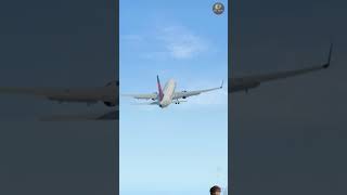 Unexpected ￼Landing ￼✈️🫨 shorts [upl. by Suhcnip233]