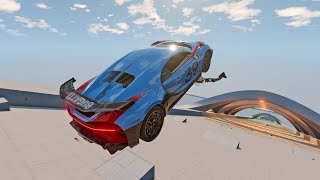 Cars Down the Insane Hill BeamNg Drive 31  CrashBoomNation [upl. by Melisenda]