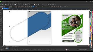 How to Create Corporate Flyer Design Template Using Coreldraw [upl. by Aetnahs]