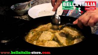 How to prepare Italian breaded fish cutlets [upl. by Stoops]