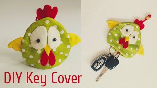 DIY Key Cover  Key Holder Tutorial [upl. by Millhon]