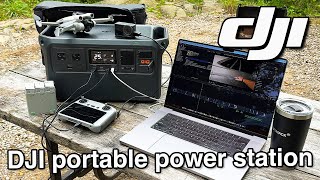 DJI Portable Power Station 1000 and a 1 Pound Ribeye Steak • Van Camping [upl. by Etyam]