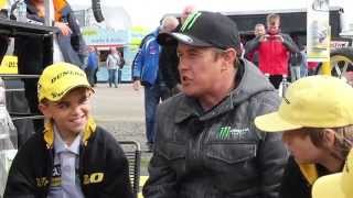 MiniGP Meets John McGuinness  Dunlop [upl. by Stubbs610]