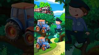 Kaun asali tractor hai cartoon woodart animation woodcarving puzzle [upl. by Alael109]