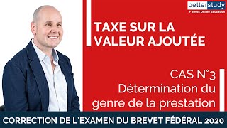 Examen 2020  TVA Cas N°3  Brevet fédéral de Spécialiste en finance et comptabilité [upl. by Atinele]