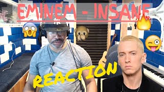 Eminem  Insane  Producer Reaction [upl. by Tarrah310]