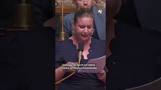 Mathilde Panot dénonce la venue de Bezalel Smotrich en France ajplusfrancais nfp lfi [upl. by Gabor]