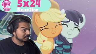 Applejackss Childhood Friend  My Little Pony Friendship is Magic Season 5 Episode 24 REACTION [upl. by Sim15]