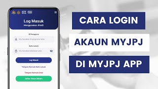 Cara Log Masuk atau Login Ke Aplikasi MyJPJ l Daftar Masuk MySikap JPJeID [upl. by Kliber]