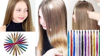 Sally Presents Tinsel Hair Extension Kit  Sally Beauty [upl. by Iam]