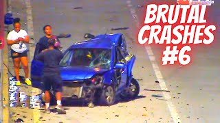 Unbelievable 2024 Car Crashes Shocking Dashcam Footage You Cant Miss Part 6 [upl. by Nazarius]