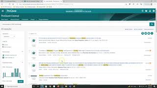 Using ProQuest to Find an Original Research Article [upl. by Cadal168]