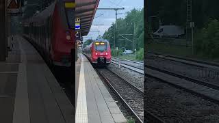 RB 6 und RB 66 Flügelung in Tutzing trainspotting train deutschebahn dbregio bayern railway [upl. by Amikay789]