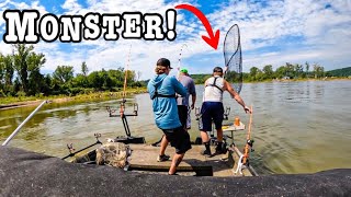 Float FISHING the Missouri River for MASSIVE FISH w PigPatrol They’re EVERYWHERE [upl. by Aicyle]