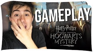 MEU PRIMEIRO GAMEPLAY DE HOGWARTS MYSTERY  Hogwarts Mystery 1 [upl. by Yttel]