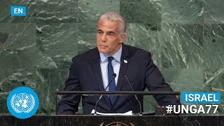 🇮🇱 Israel  Prime Minister Addresses United Nations General Debate 77th Session English  UNGA [upl. by Alber]