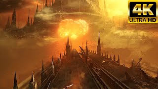 Tyranids Hive City Nuke Scene  Warhammer 40K Space Marine 2 [upl. by Hosbein715]