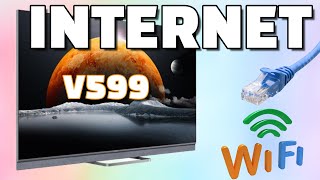 Cómo funciona Google TV en TV TCL C825 C835 C845 C728 C735 C745 Configuración wifi y ethernet V599 [upl. by Val]