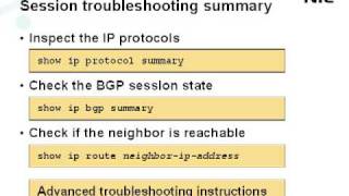 Basic BGP troubleshooting in MPLS VPN networks [upl. by Acinom]