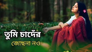 কবির লেখা যত কবিতা  Tumi Chader Jochona Nou  Cover  Taniya Younic [upl. by Susana]