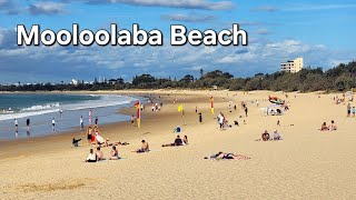 Mooloolaba Beach Walk  Sunshine Coast Queensland Australia Ambient Sounds [upl. by Ecirtemed919]