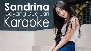 Sandrina  Goyang Dua Jari Karaoke Tanpa Vokal  Lirik High Quality [upl. by Elodie]