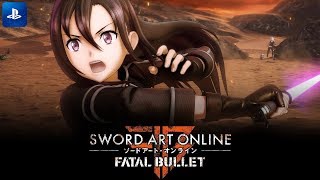 Sword Art Online Fatal Bullet PS4  ¡Probando videojuegos [upl. by Kreindler]