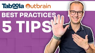 Native Ads Best Practices – 5 tips for Taboola Outbrain amp Yahoo Gemini [upl. by Naloc]