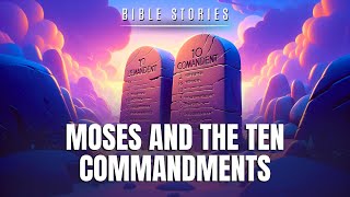 Moses and the Ten Commandments  Bible Story [upl. by Adnor43]