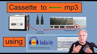 How to copy Cassette to MP3  to your laptop [upl. by Lazarus]