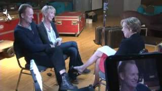 katiecouric Trudie Styler amp Sting [upl. by Inahs]