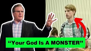 Atheist Asks Is God EVIL CRAZY Response [upl. by Ativoj]