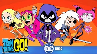 Teen Titans Go em Português  Noite de Todas as Garotas  DC Kids [upl. by Nirehtac]