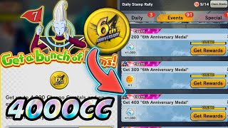 Ultimate 6th Anniversary Medals Guide for 4000 CrystalsDragon Ball Legends [upl. by Brothers]