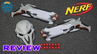 REVIEW Nerf Rival Overwatch Reaper Collector Pack [upl. by Kirst553]