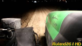 Aratura in Notturna con Deutz Fahr l730 amp MK3 150 Full HD [upl. by Amikahs]