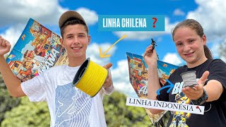 PETERSON De Linha INDONÉSIA Vs Luan De Linha CHILENA Qual à MELHOR [upl. by Essyle]