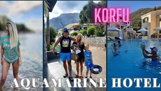 Korfu  Nissaki Beach  Corfu Aquamarine Hotel Grecja Vlog 1 [upl. by Eibloc]