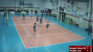 Campionato Nazionale Serie B1 Smapiù Arena Volley VR  PIERALISI jESI [upl. by Schreib]