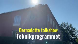 Talkshow med elever på Teknikprogrammet [upl. by Togram]