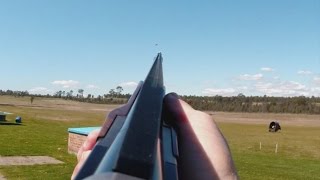 How to lead a target when shotgun shooting [upl. by Haidabo956]