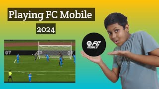 I playing FC mobile 2024 [upl. by Haidej]